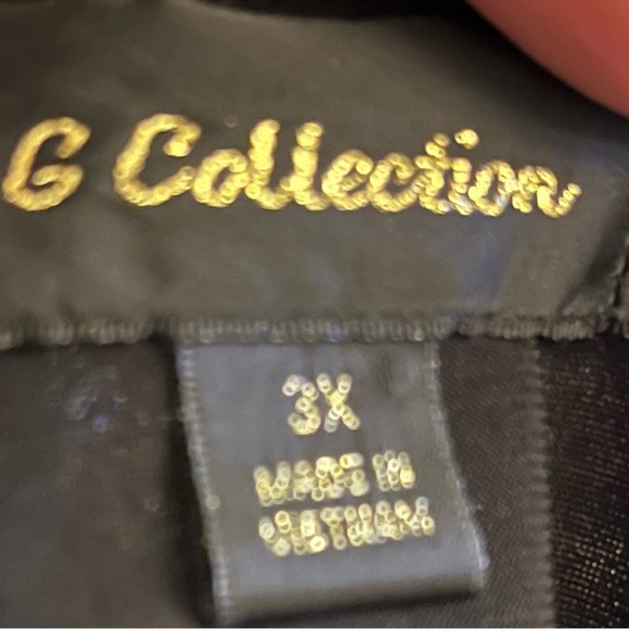 G COLLECTION Women’s 3X Tunic.  Tiny silver jewels for accent. - Picture 3 of 3